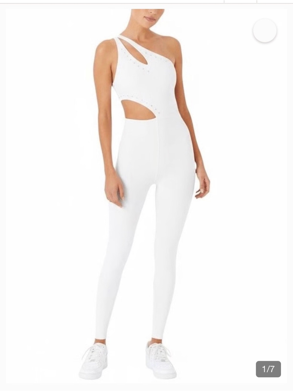NWT $275 GIGI C XS JUMPSUIT WHITE